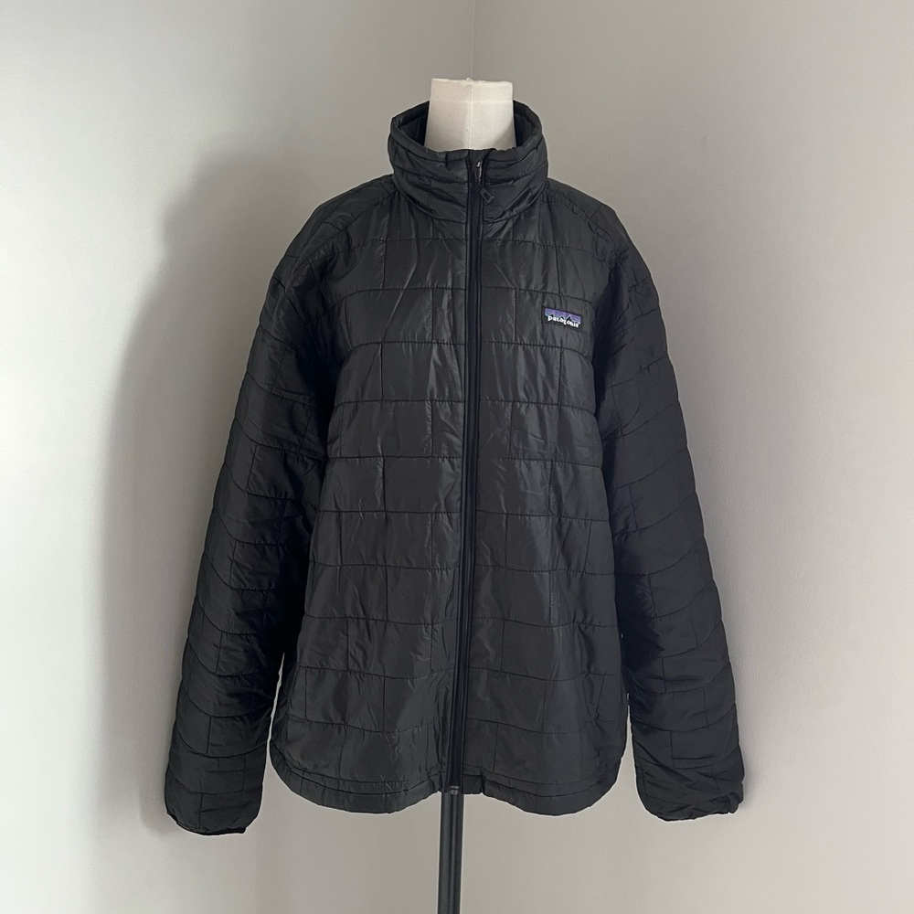 Patagonia Mens Black Nano Puff Jacket size L